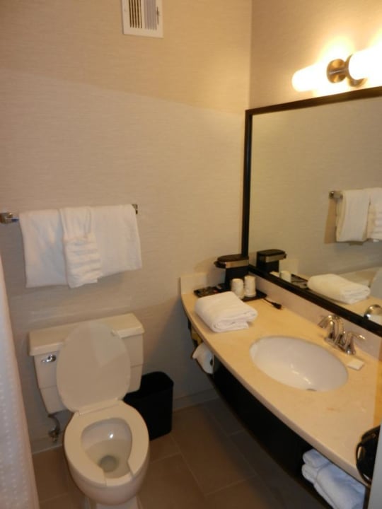 Badezimmer BEI Hotel San Francisco