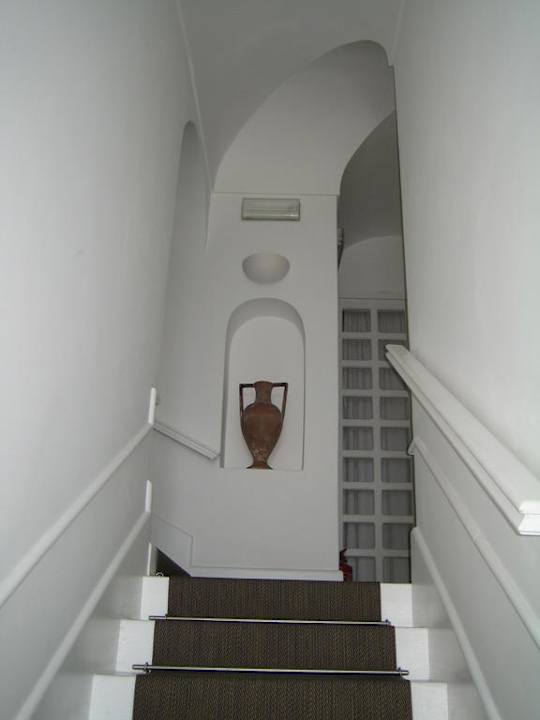 Aufgang Hotel Casa Celestino