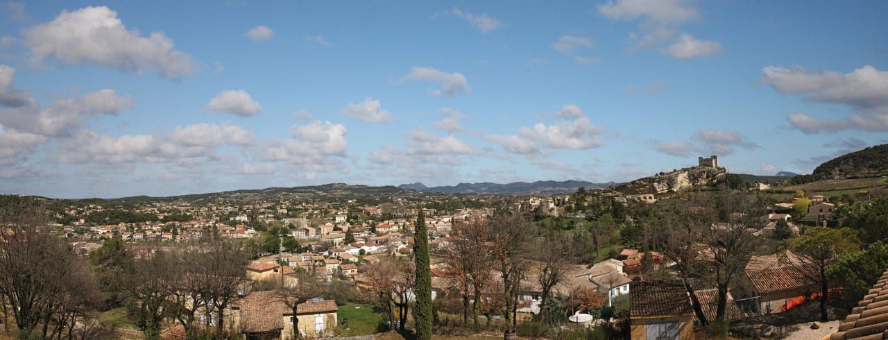 Vue panoramique Hotel & Residence Le Logis du Château