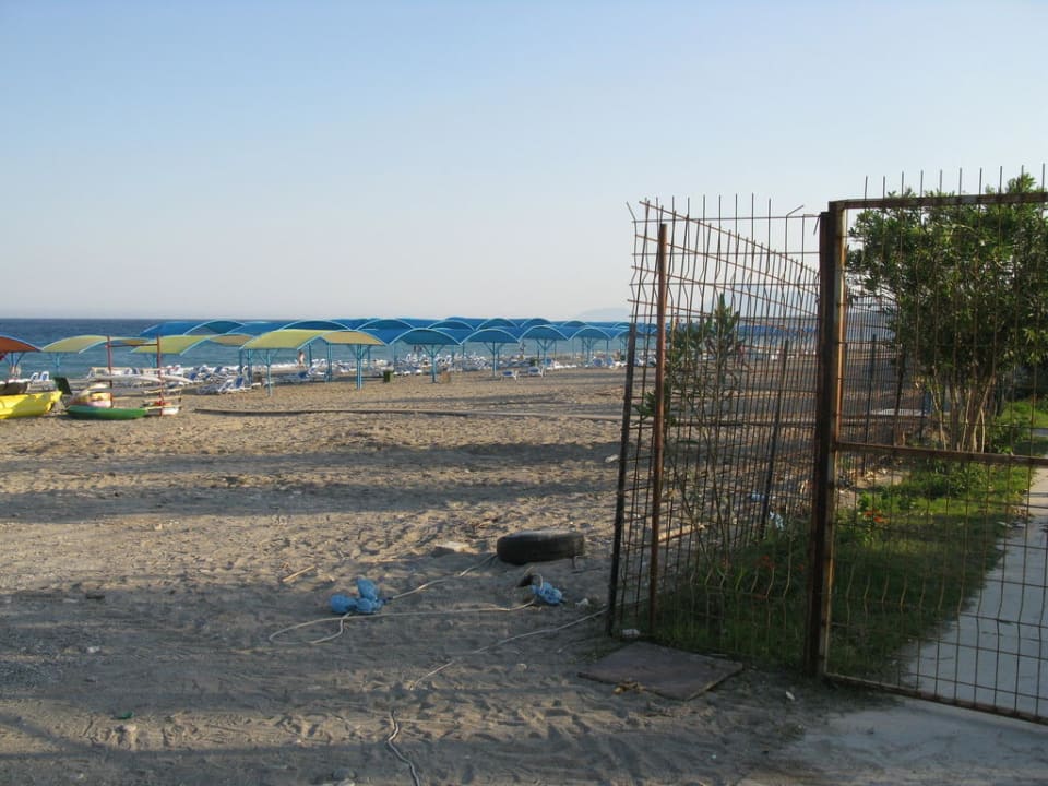 Der Weg zum Strand für HP-Gäste Miarosa Kemer Beach