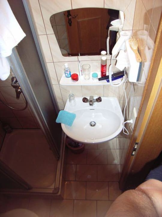 Eng ging es im Bad zu Hotel und Chalet's Mariasteinerhof