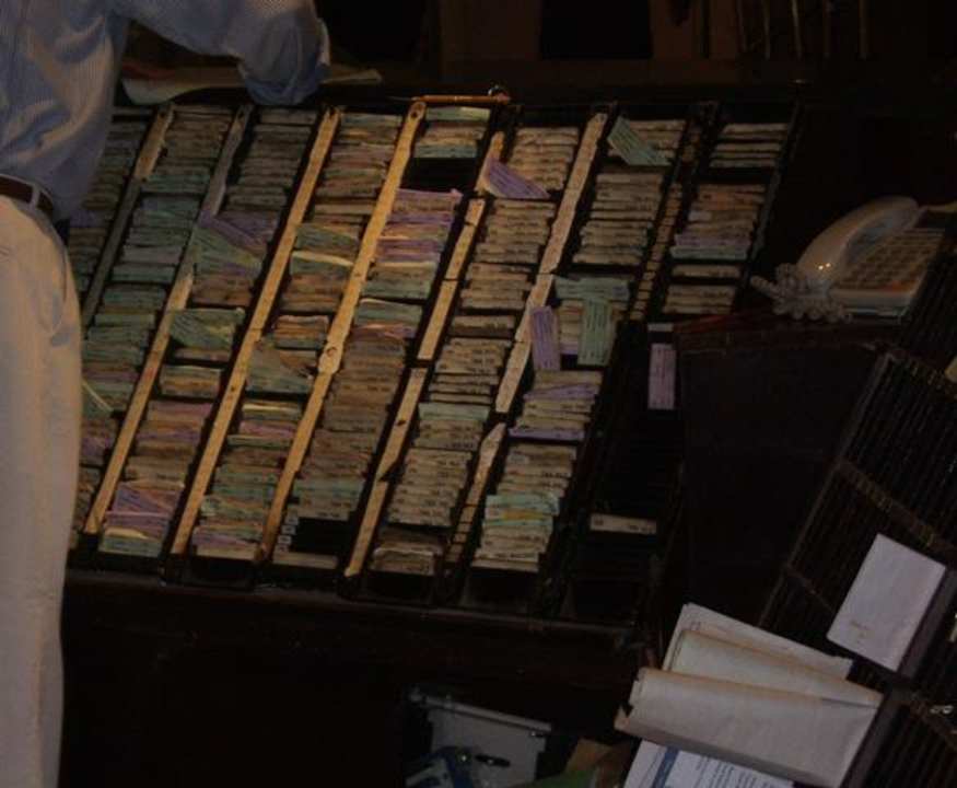 Zettelwirtschaft Pyramisa Hotel Luxor