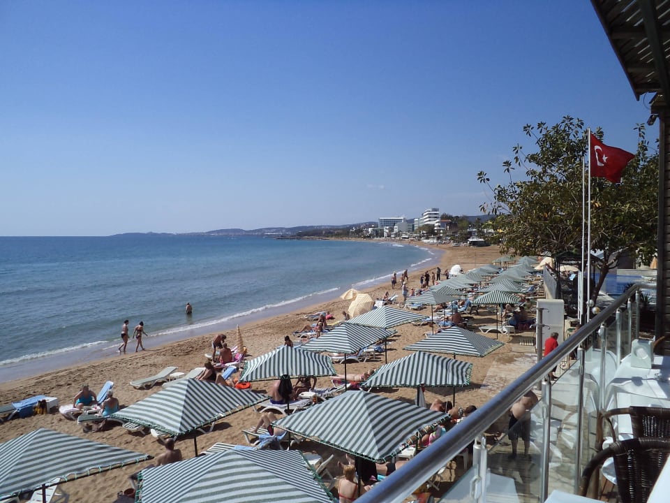 Aussenansicht Aska Hotel Just in Beach