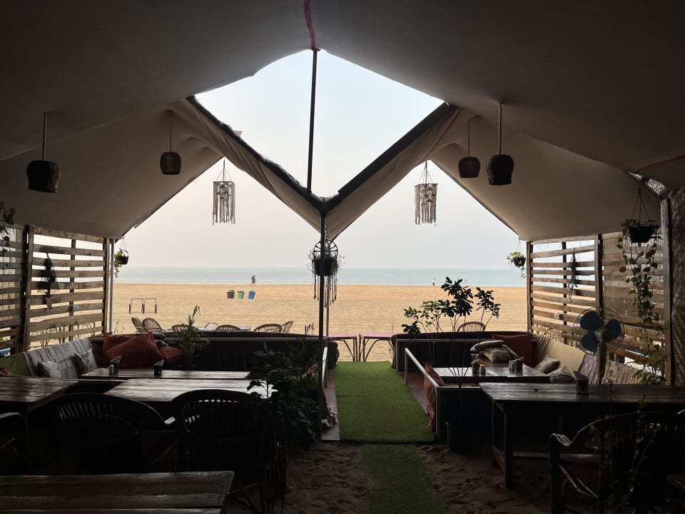 Außenansicht DucknChill Agonda Beach Huts