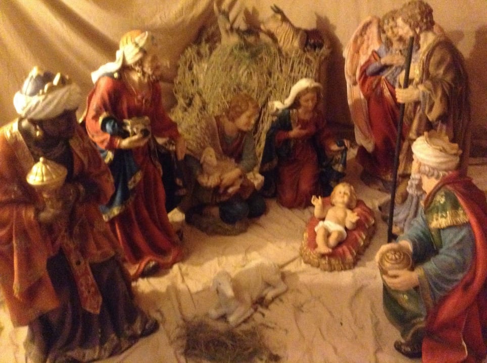 Weihnachtskrippe am Hauptrestaurant Pickalbatros Citadel Resort