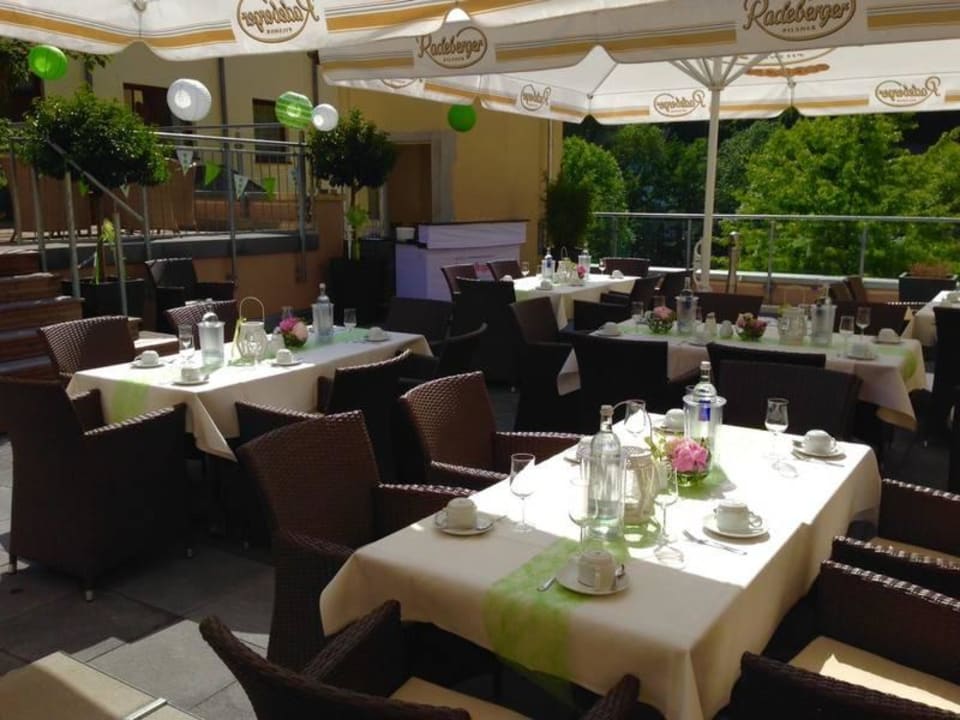 Dachterrasse Ringhotel Nassau Oranien