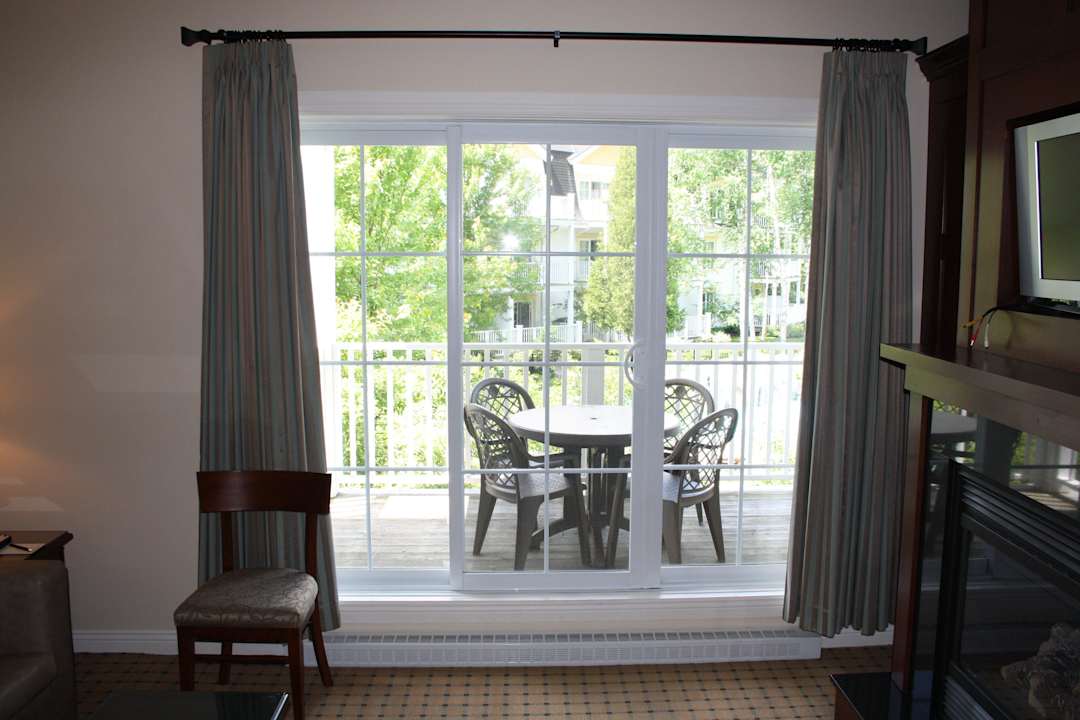 Blick auf Balkon Hotel Chateau Beauvallon