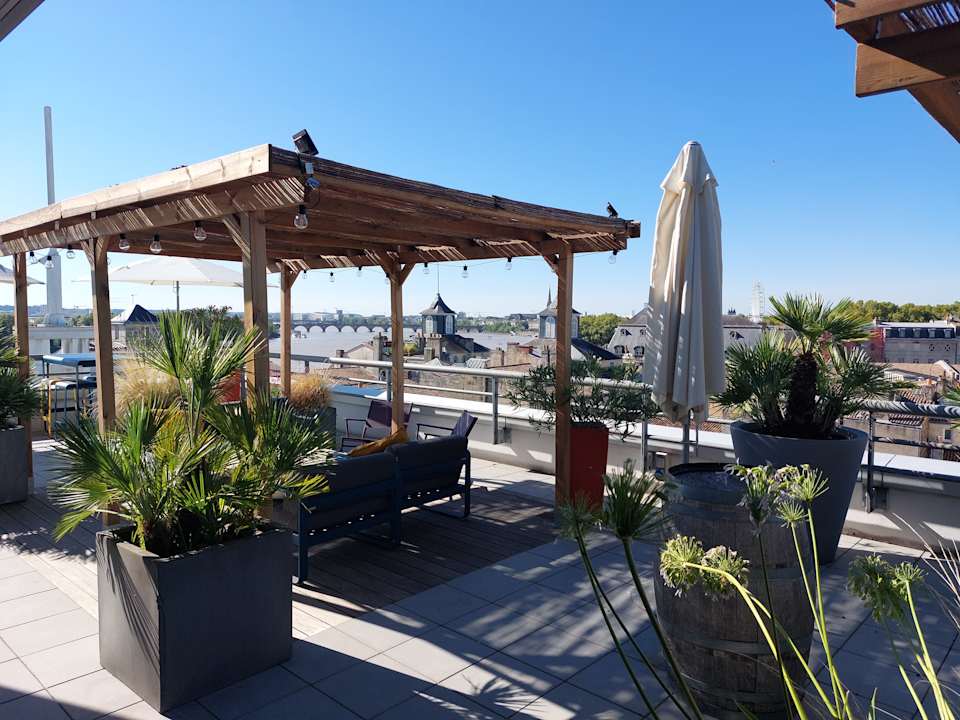 Ausblick Mercure Bordeaux Cité Mondiale Centre Ville