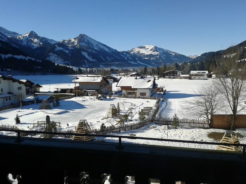 Vom Zimmer aus  Wellnesshotel Engel