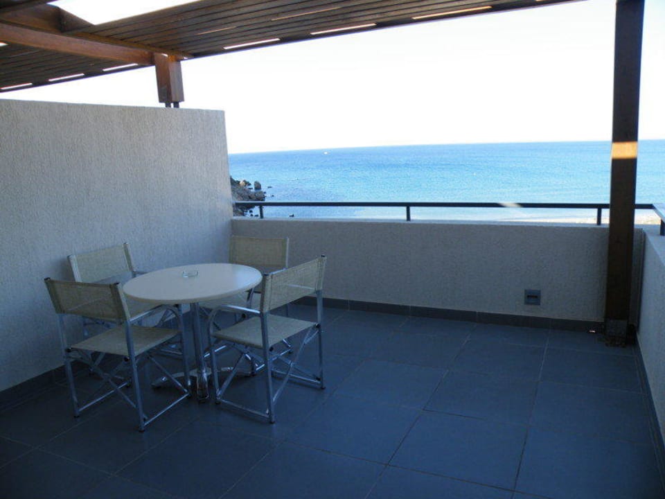 Balkon mit Meerblick Atlantica Mikri Poli Crete