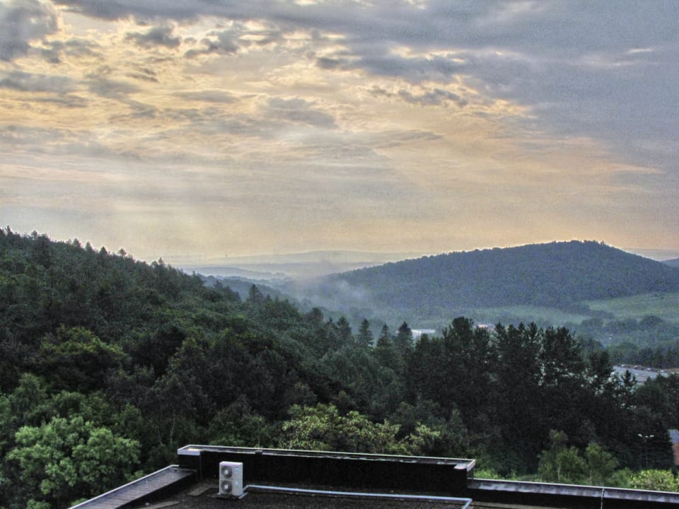 Ausblick AHORN Berghotel Friedrichroda