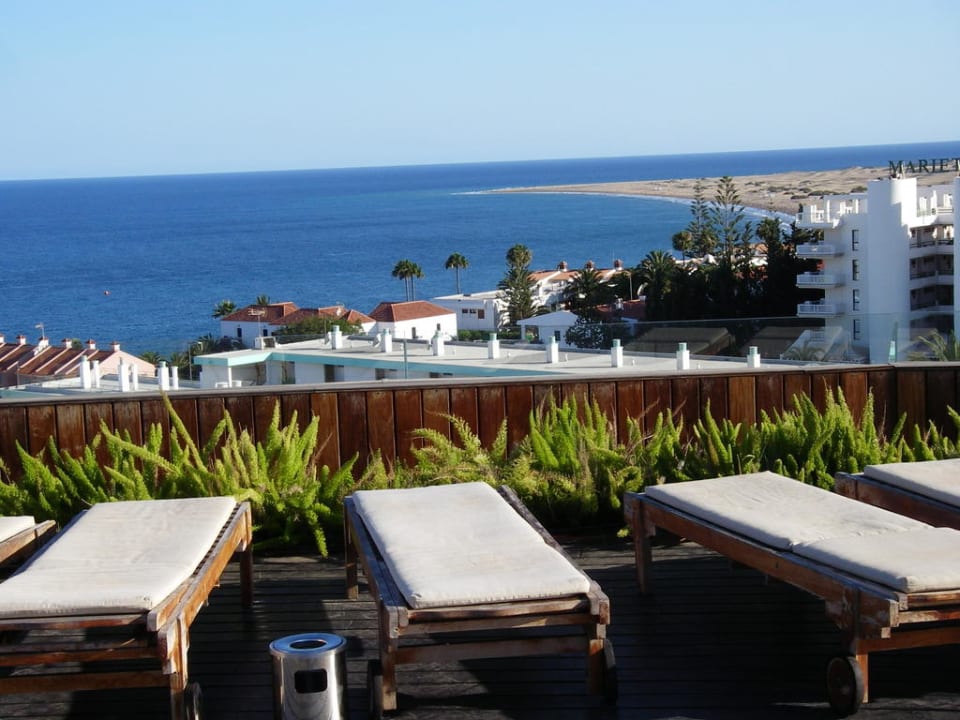 Auf der Dachterrasse Bull Escorial & Spa