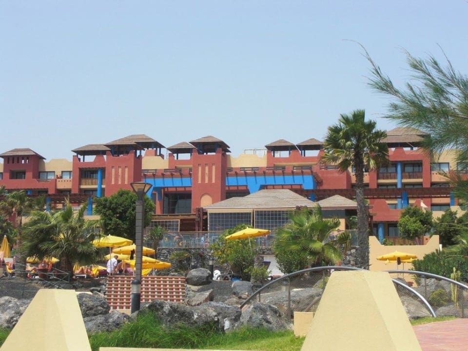 Vom Meer aus gesehen Hotel H10 Tindaya