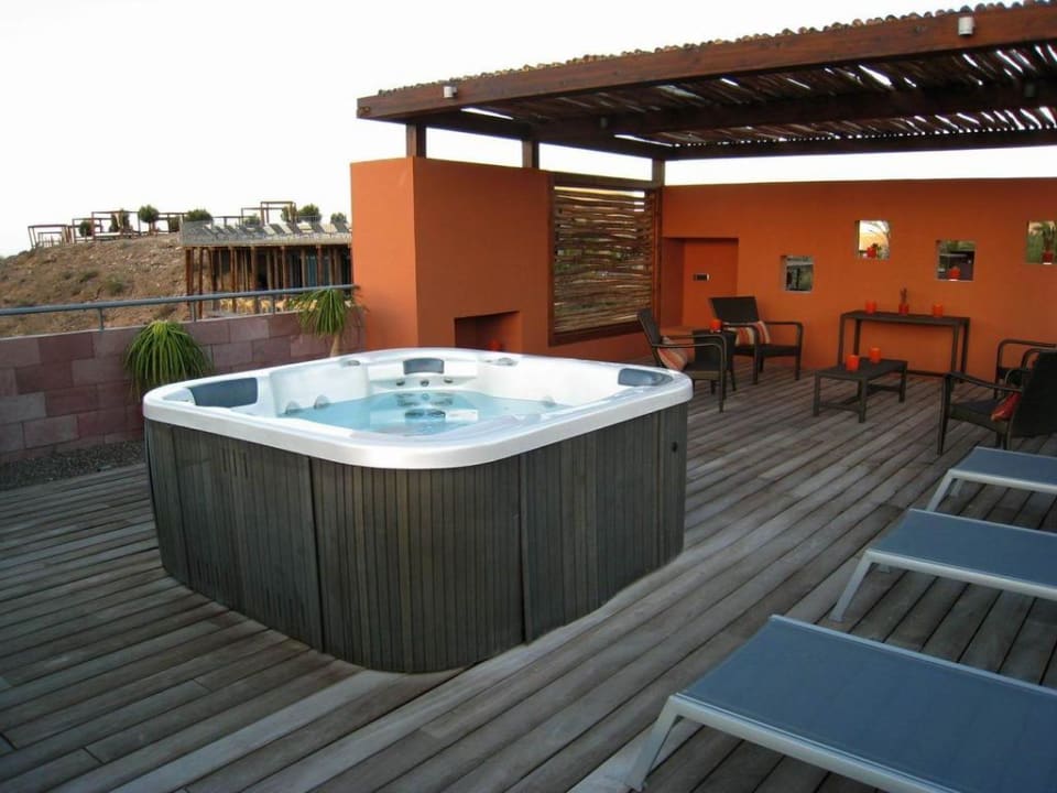 Roof terrace of presidential suite Salobre Hotel Resort & Serenity