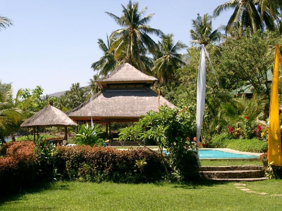 Pool und Restaurant Hotel Gaia Oasis