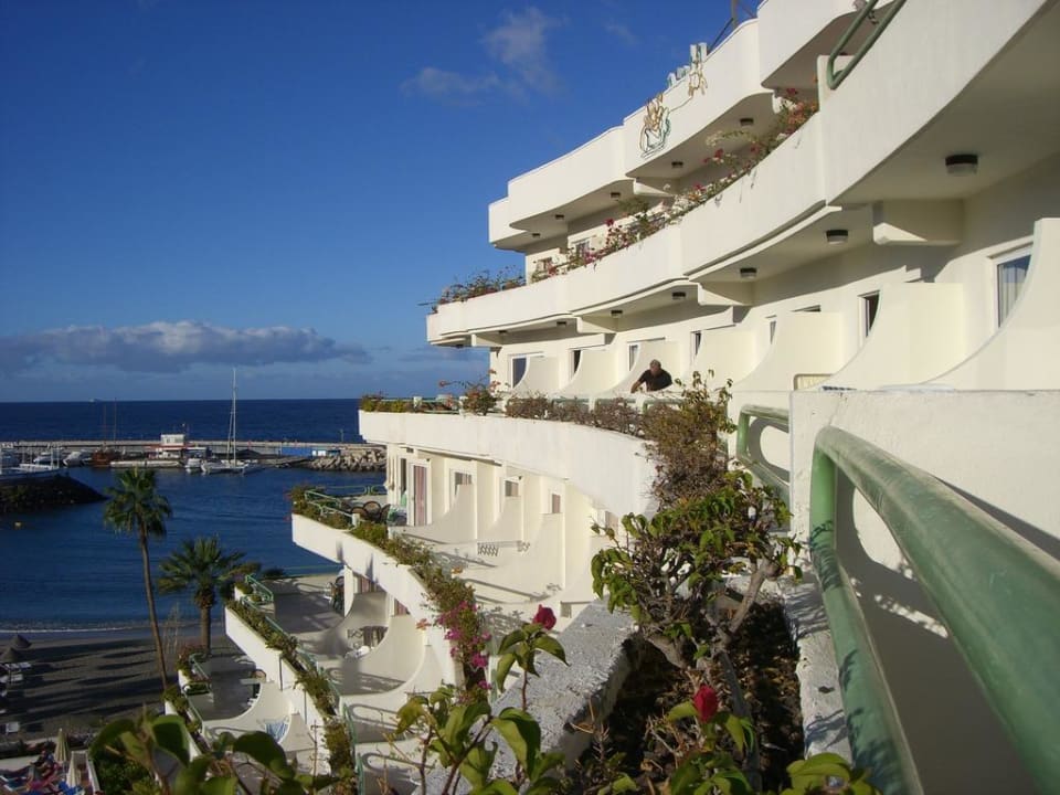 Blick zum Meer, Aussenansicht Hotel HOVIMA La Pinta Beachfront Family Hotel