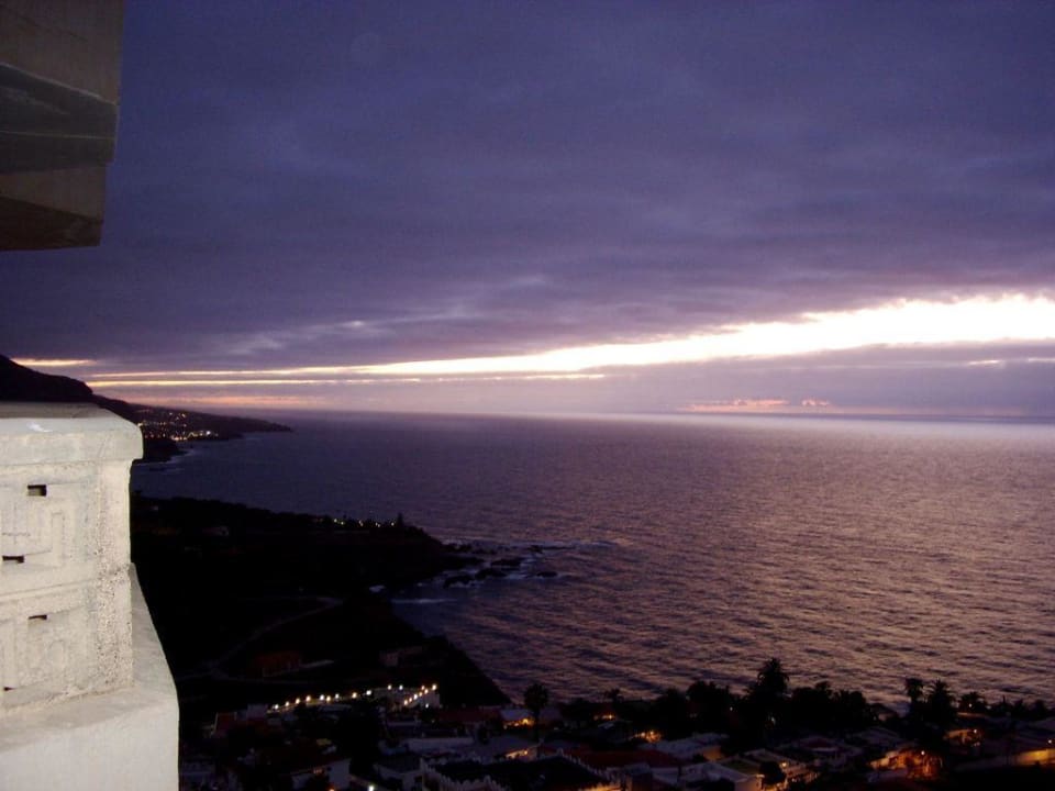 Sonnenuntergang... Hotel Panoramica Garden