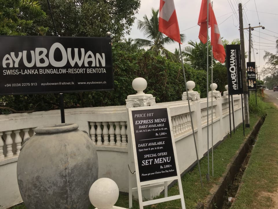 Außenansicht Ayubowan Swiss Lanka Bungalow Resort