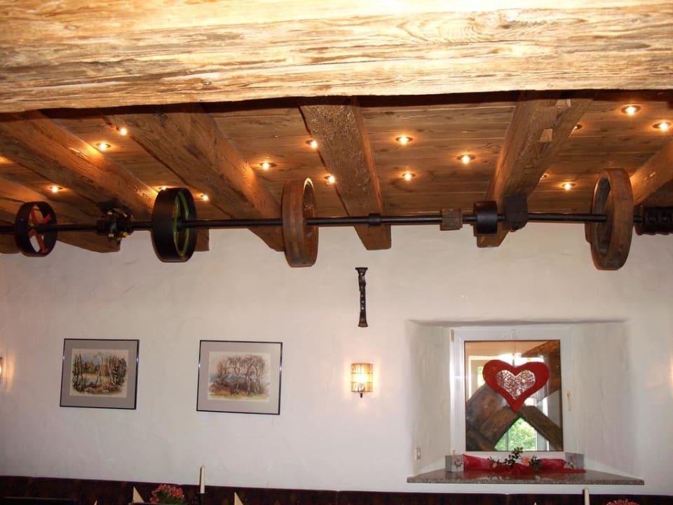 Blick ins Restaurant Landhotel Alte Mühle