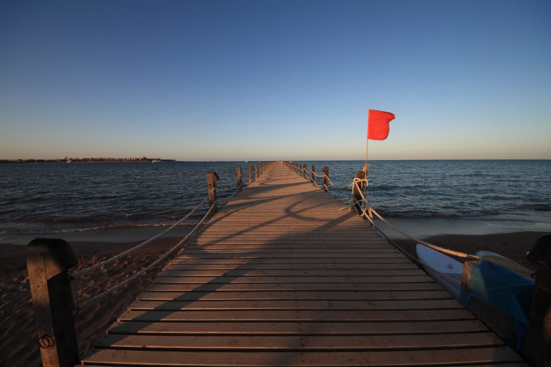 Steg ins Wasser Stella Garden Resort & Spa, Makadi Bay