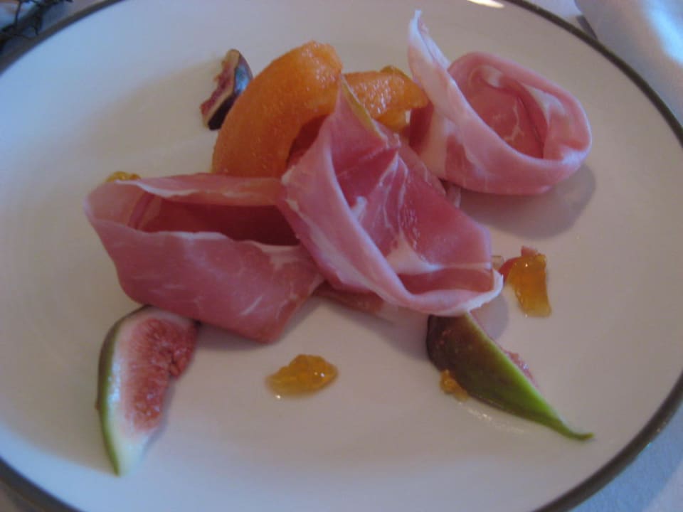 Vorspeise im Restaurant des Hotels Hotel Les Manoirs de Tourgéville