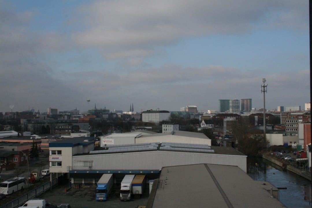 ...von der 6.Etage in Richtung Elbe Apartment-Hotel Hamburg Mitte