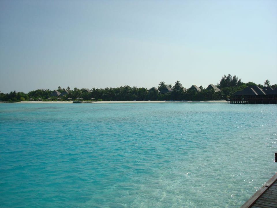 Westseite der Insel, bei den Deluxe Zimmern Sun Siyam Olhuveli