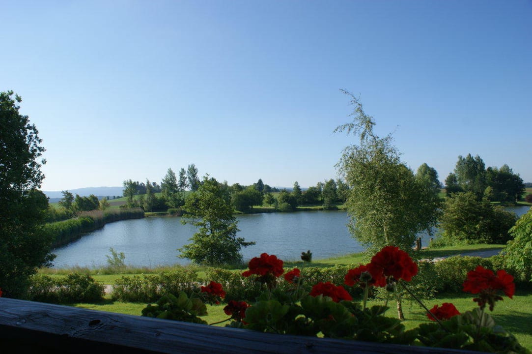 Blick von underem Balkon Seehotel Hintere Höhe