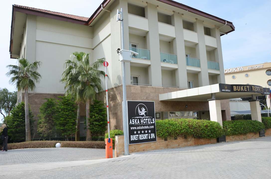 Eingangsbereich Sealife Buket Resort & Beach