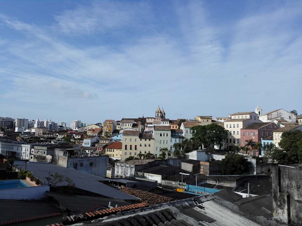 Ausblick Hostel Pedacinho da Bahia