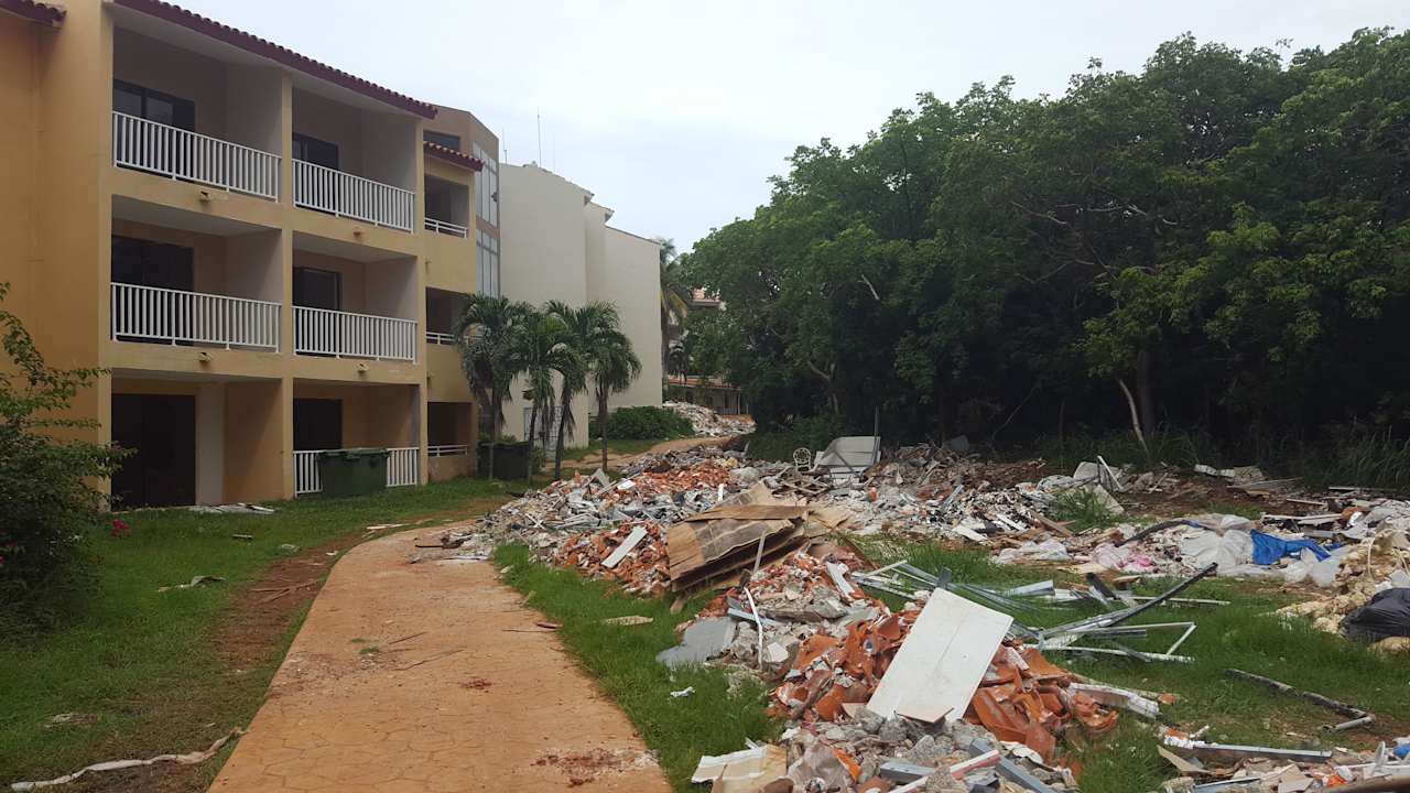 Haupthaus: 1.5 Jahre Baustelle  Sirenis Tropical Varadero