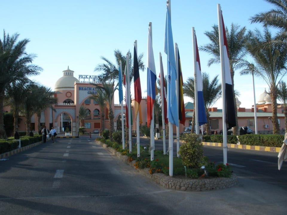 Wjazd do hotelu Pickalbatros Aqua Park Resort - Hurghada