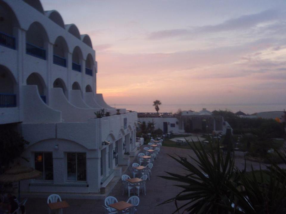 Zachód słońca w medi sea Hotel Medi Sea