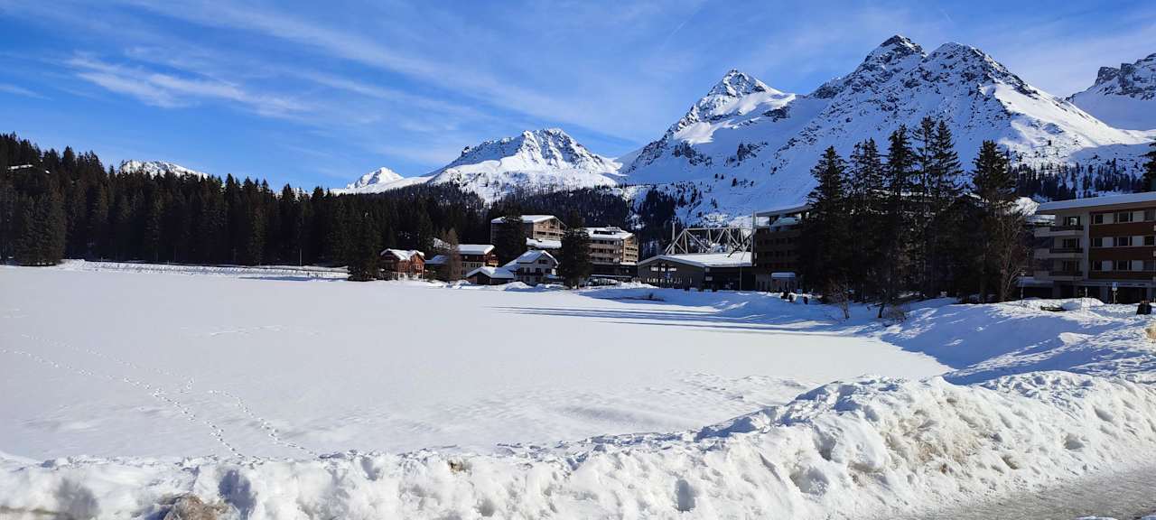Ausblick AROSA ALPINE CLUB - Adults only