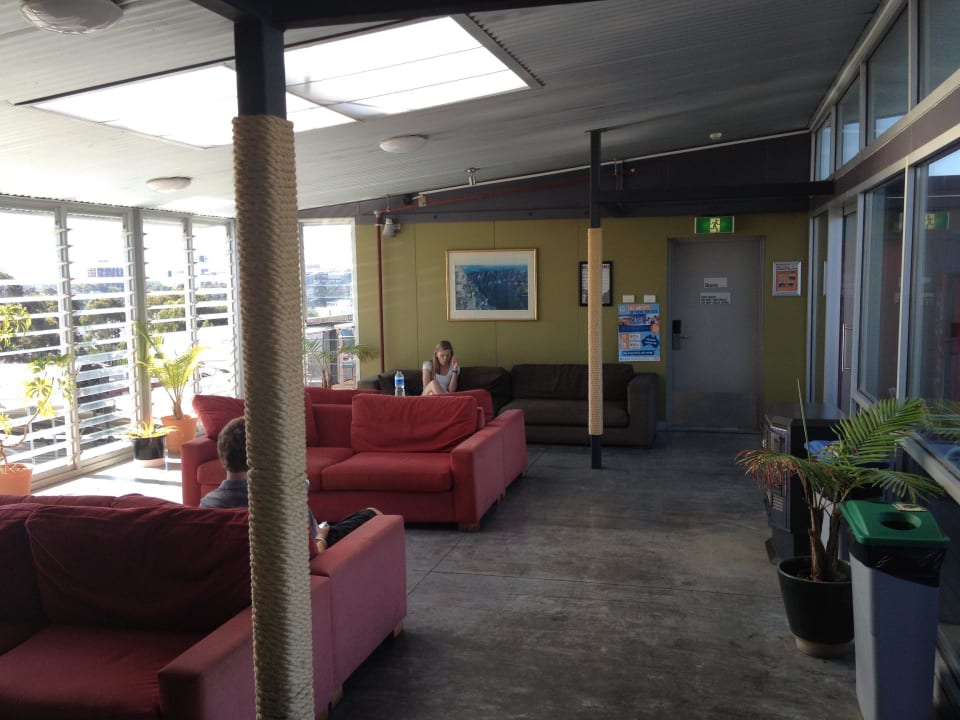 Dachterrasse bei 37°C Melbourne Metro YHA