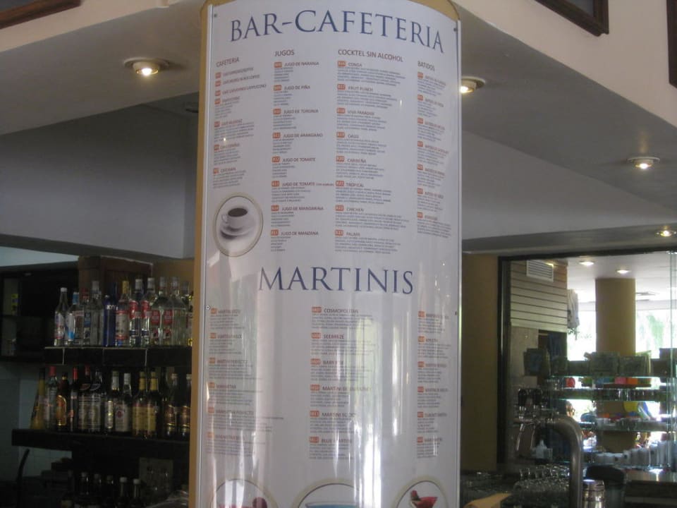 Cocktail Karte Viva Maya by Wyndham - All Inclusive Resort