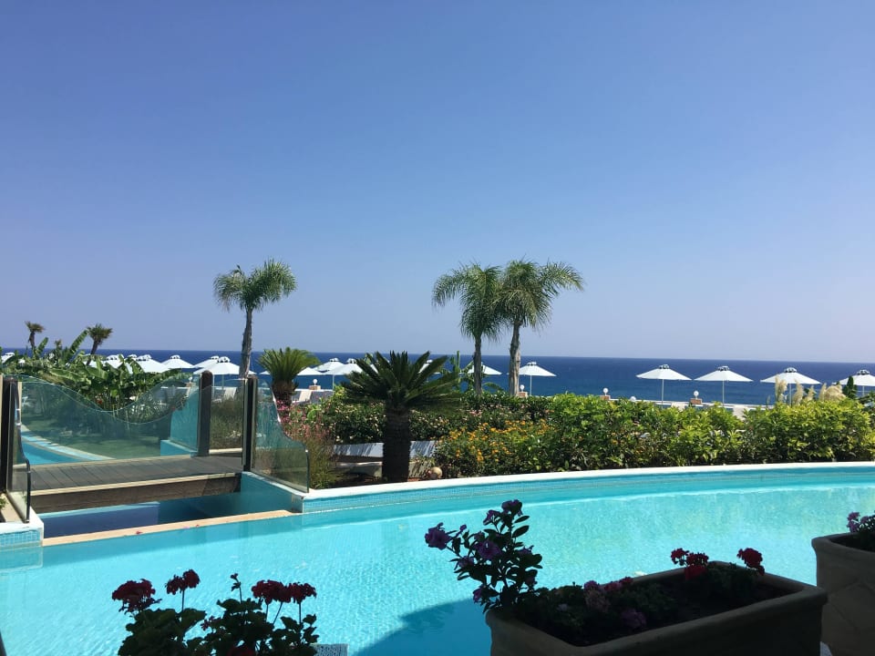 Blick aus einem der Restaurants Atrium Prestige Thalasso Spa Resort & Villas