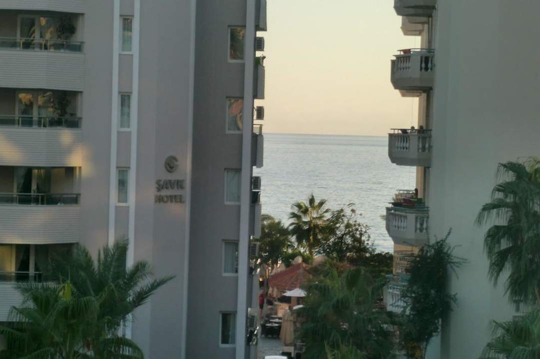 Vom Balkon aus Tac Premier Hotel & Spa