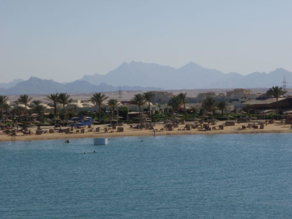 Plaża hotelowa Desert Rose