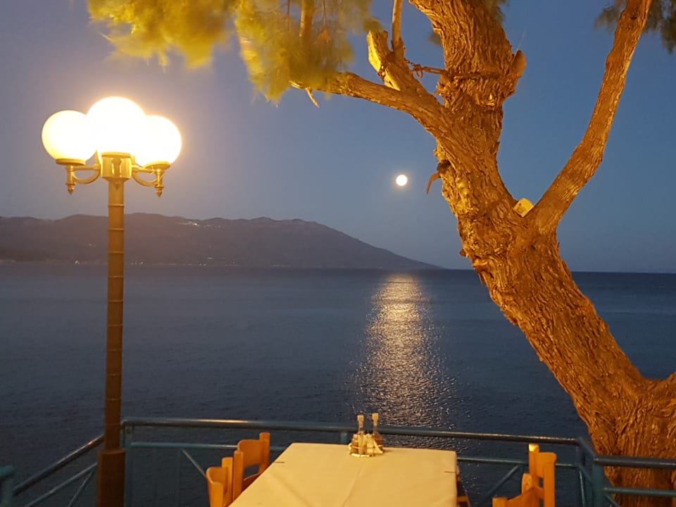 Ausblick Votsalakia Beach