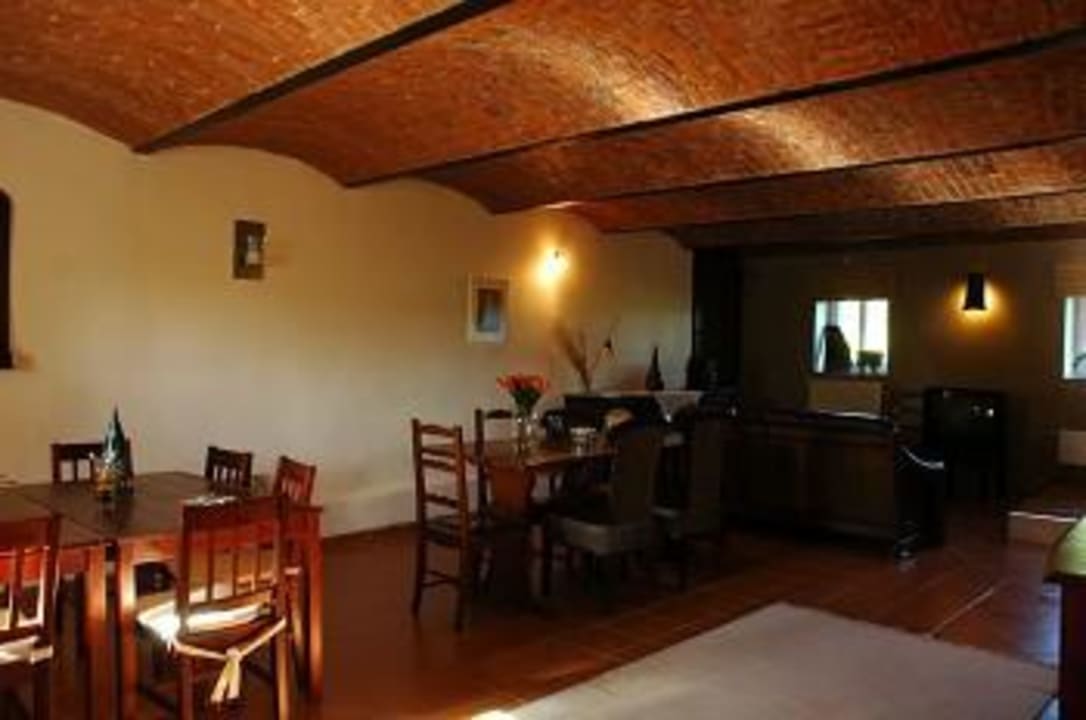 Dineren in de oude koeienstal Pension Zorza Poranna