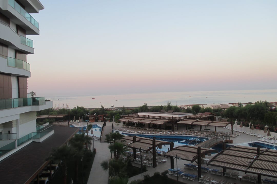 Ausblick am morgen Adalya Ocean Deluxe