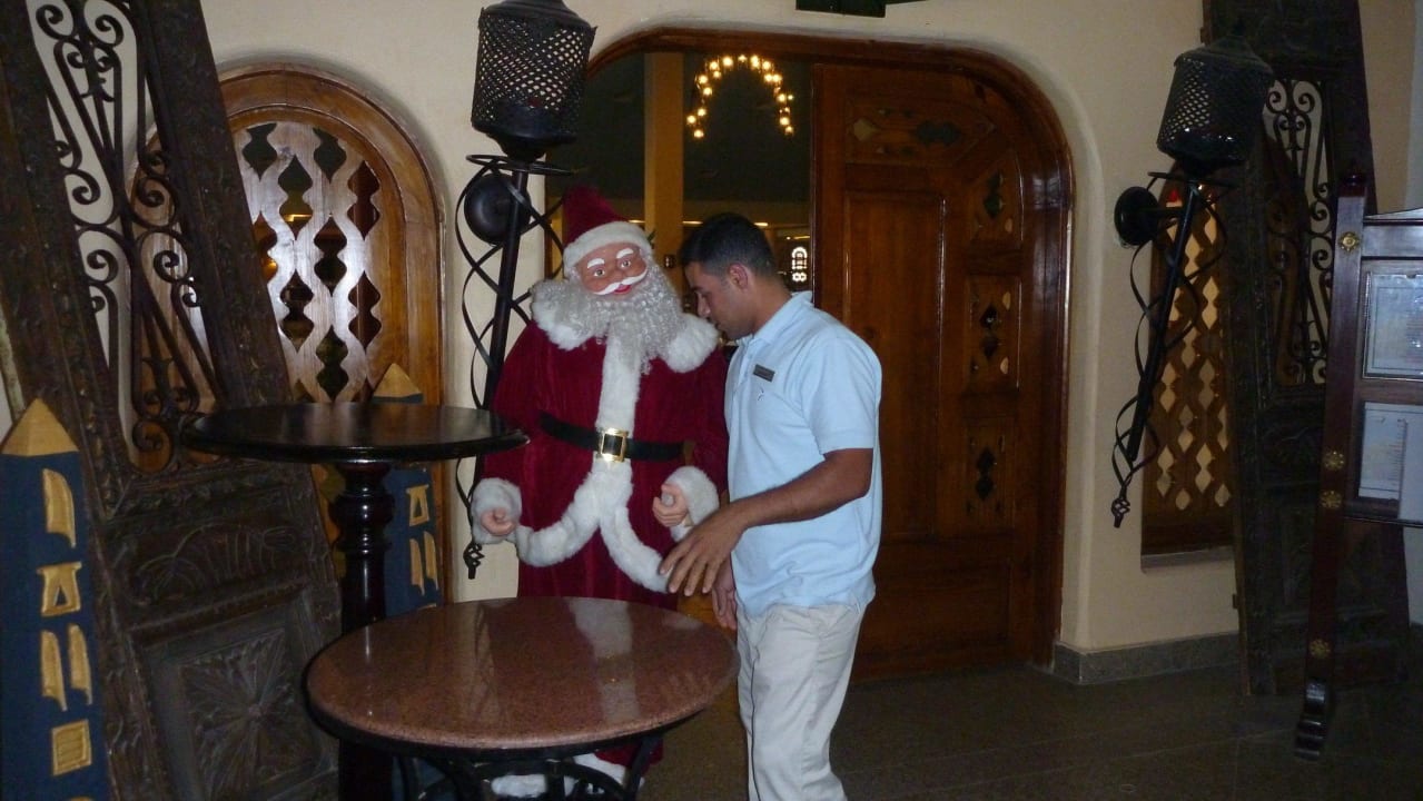 Im Gespräch mit dem Weihnachtsmann Pickalbatros Dana Beach Resort - Hurghada
