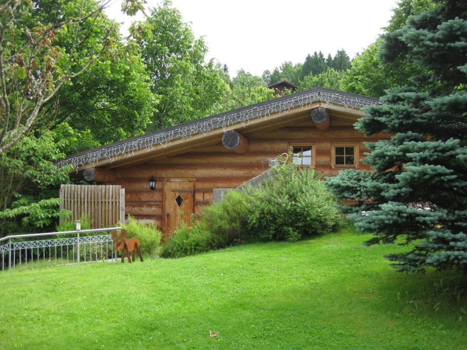 Blockhaussauna Hotel Lindenwirt