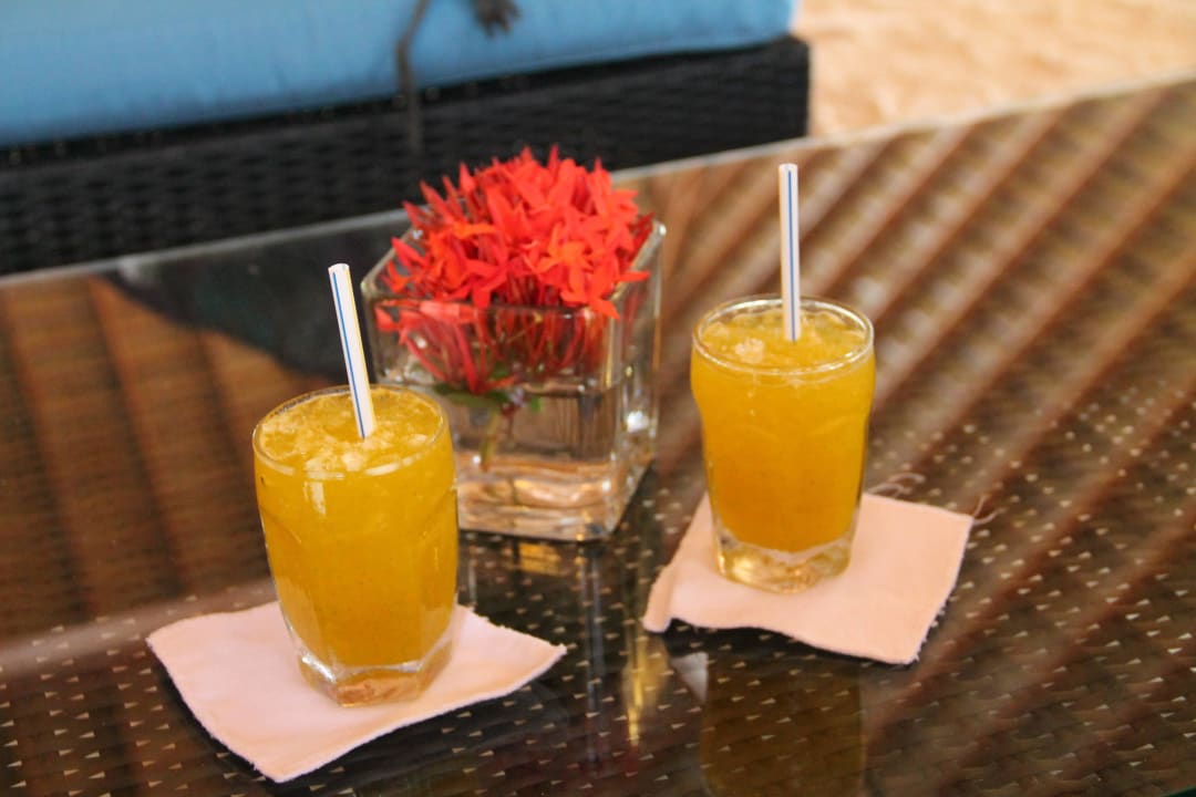 Begrüßung Vilamendhoo Island Resort & Spa