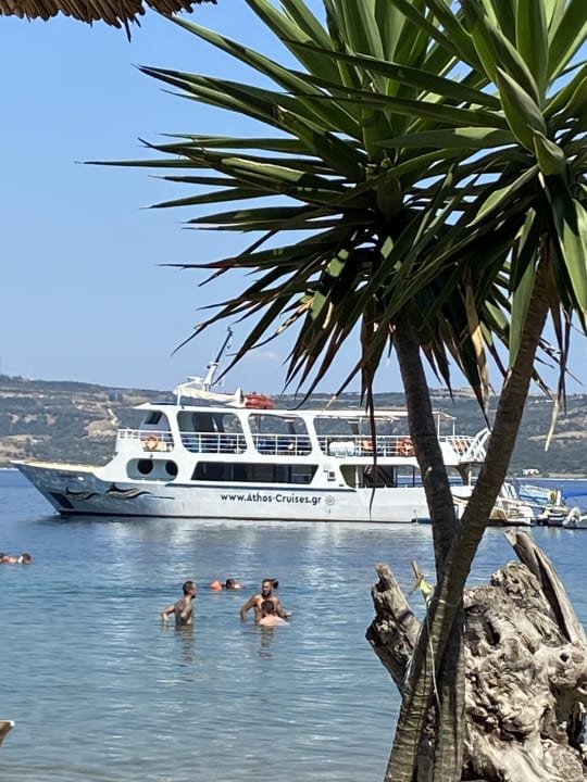Ausblick Akrathos Beach Hotel