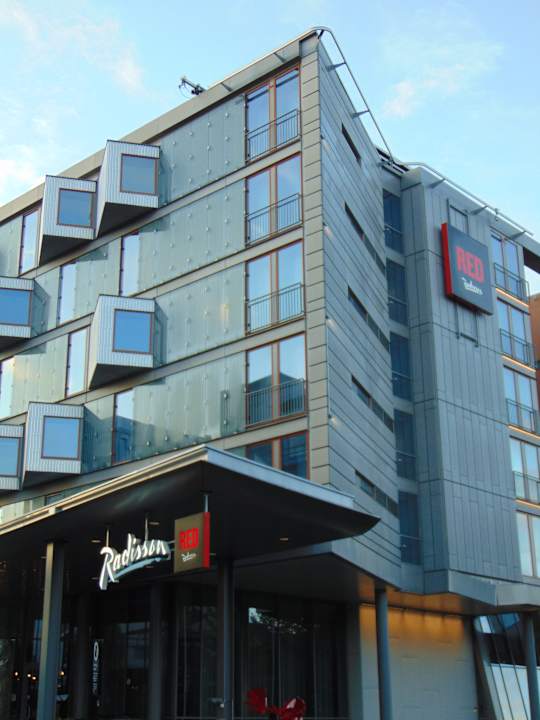 Außenansicht Radisson RED, Oslo Airport
