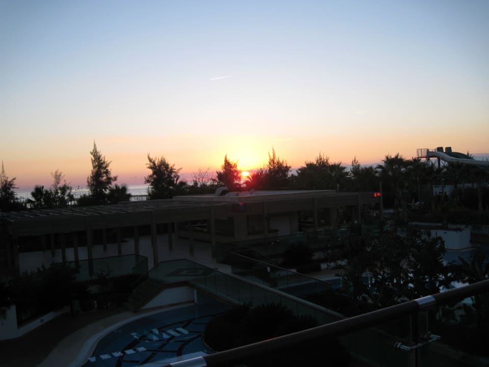 Sonnenuntergang 25.12.2014 Sentido Trendy Verbena Beach