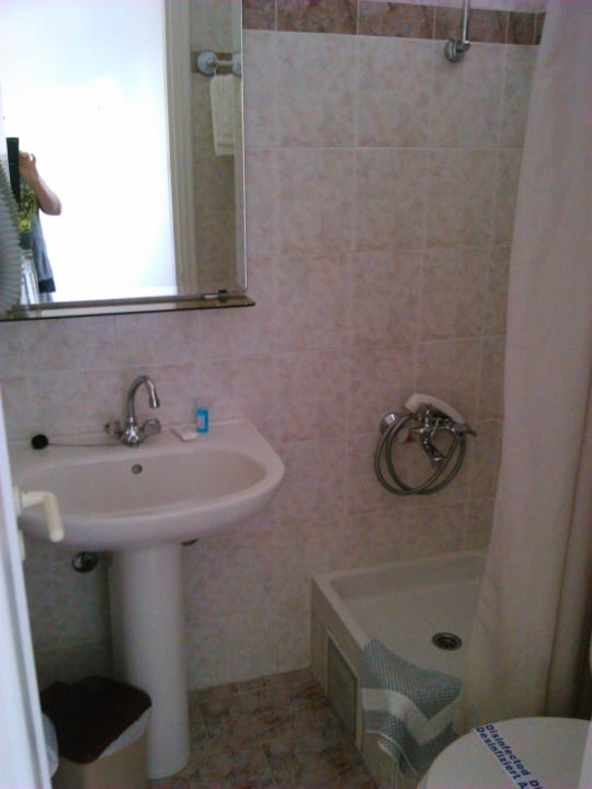 Badezimmer Odysseus Hotel