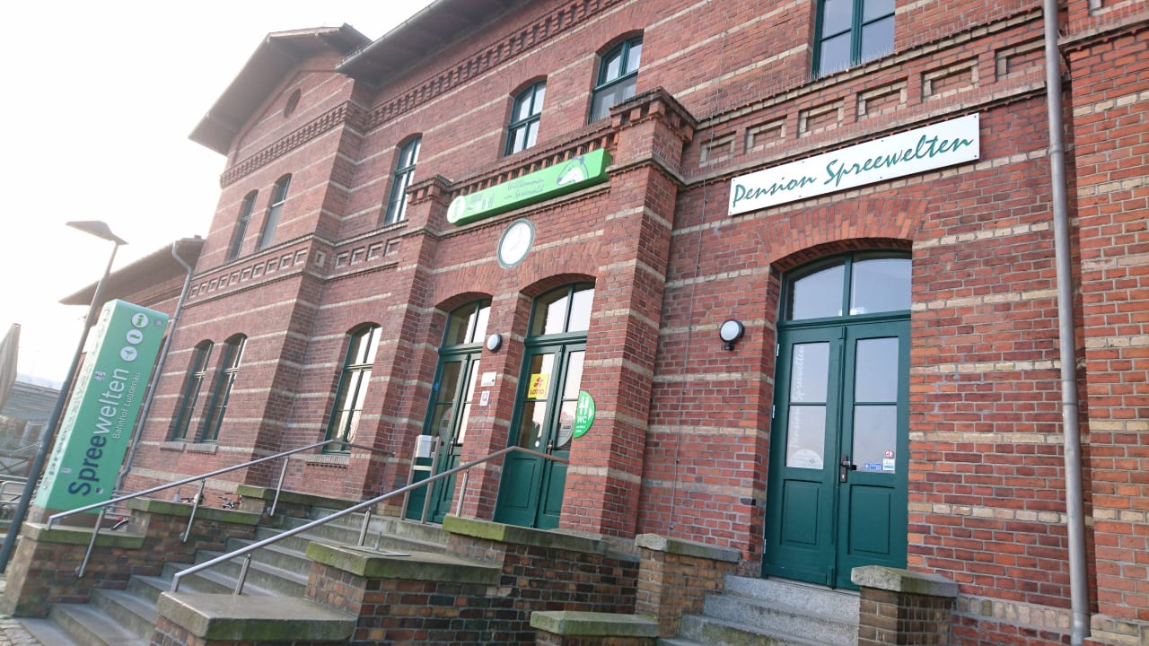 Außenansicht Pension Spreewelten